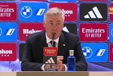 Ancelotti en conferencia