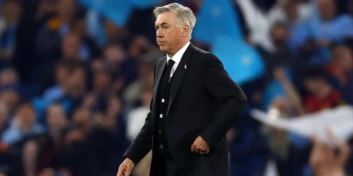 Ancelotti enojado