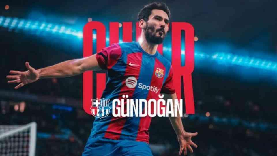 Gündogan presentado en Barcelona