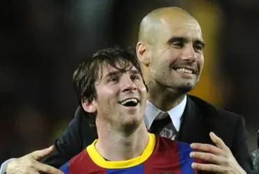 Messi y Guardiola