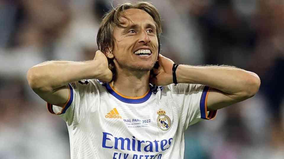 Modric en el Madrid