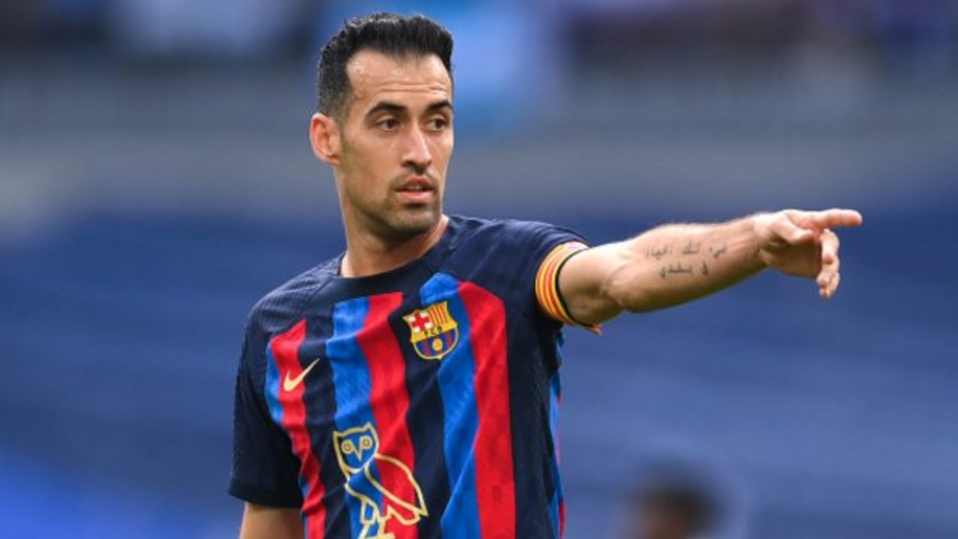 Sergio Busquets en Barcelona