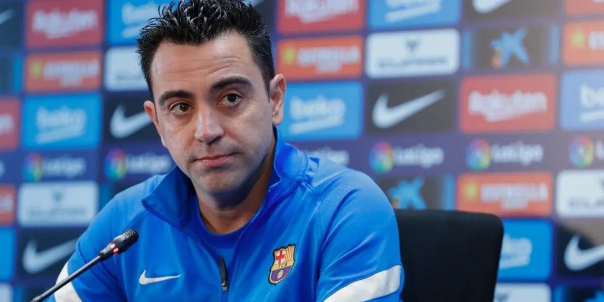 Xavi en conferencia