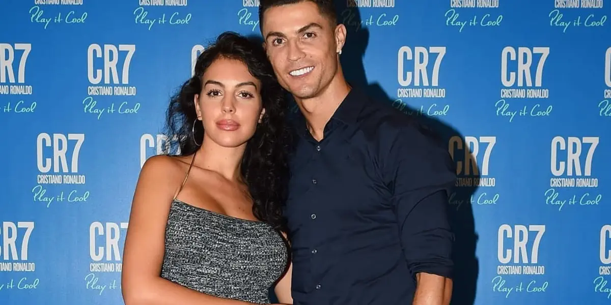 Cristiano y su mujer