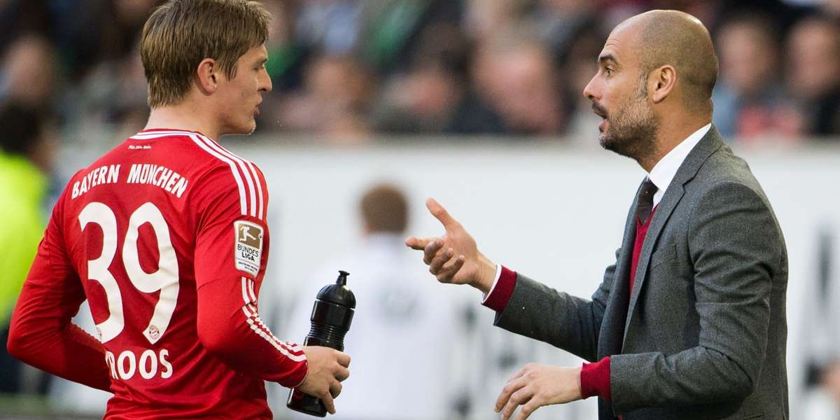 Kroos y Guardiola