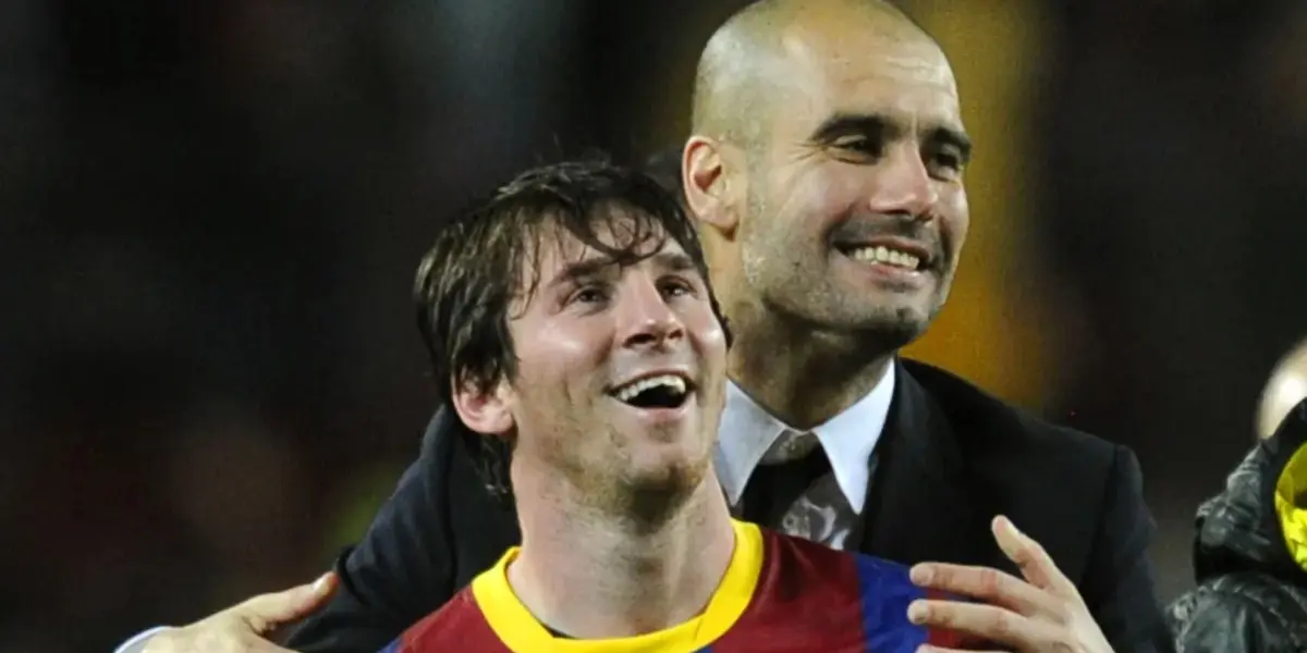 Messi y Guardiola