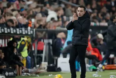 Xavi habló antes del partido